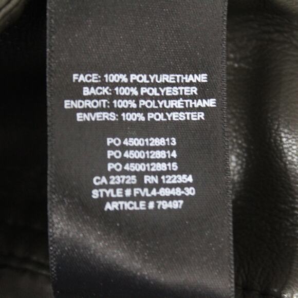 Aritzia Wilfred High Tied Faux Leather Belted Pants Olive Pockets Vegan 79497 2 - Picture 6 of 6